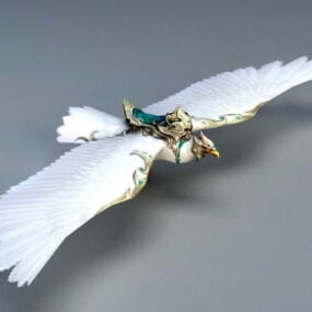 白鹰山动物3d模型
