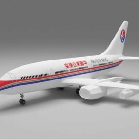 China Airlines Airbus A320 3D-model