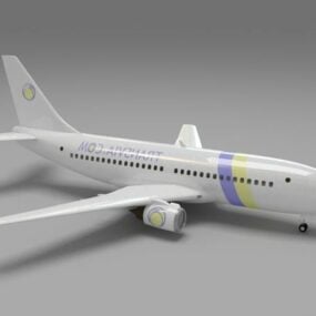 Transavia Havayolları 737 Uçağı 3D modeli