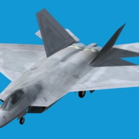 Lockheed Martin F-22 Raptor 3d модель