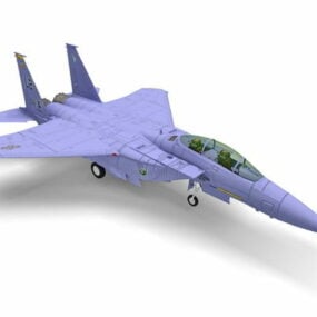 Us F-15e Strike Eagle 3d-modell