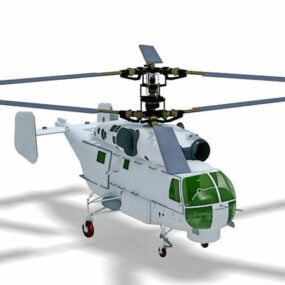 Ka-27 Hubschrauber 3D-Modell
