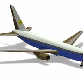 Boeing 767 Airline 3d-modell