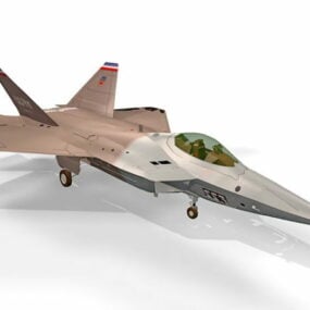 Lockheed Yf-22 Aircraft דגם 3D