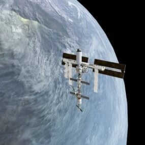 Artificial Satellite 3d model