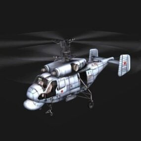 Ka-29 helikopter 3D-model