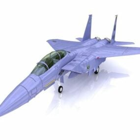 F-15e Strike Eagle Aircraft 3d model