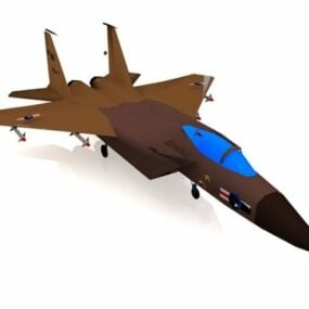 Nás F-15e Strike Fighter 3D model
