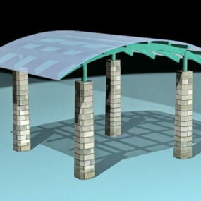 Altán Canopy 3D model
