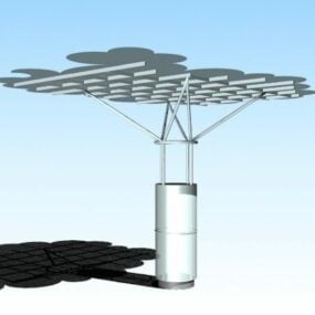 Metal Shade Structure 3d model