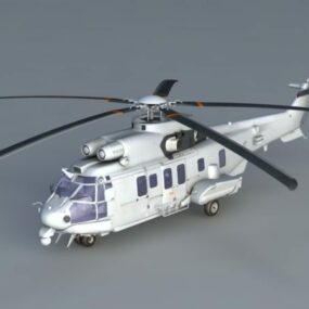 Transport Helicopter 3d model