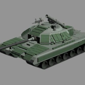 Sci-Fi-Panzer 3D-Modell