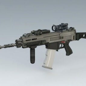 Cz 805 Bren Assault Rifle 3D-malli