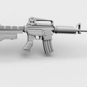 M4a1 卡宾枪 3d 模型