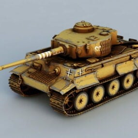 Mô hình 3d Panzerkampfwagen Vi Ausf E