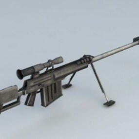 Rifle de francotirador Amr-2 modelo 3d