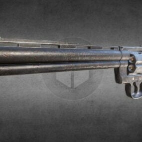 Colt Python Revolver 3d model