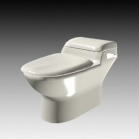 Toilettenpfanne Modernes 3D-Modell