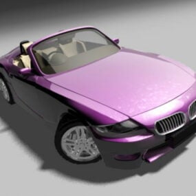 Model 3D samochodu sportowego Bmw Cabrio