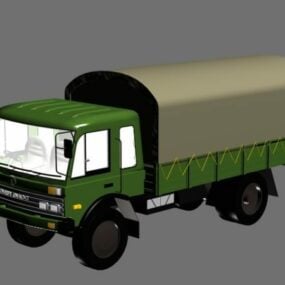 Militaire vrachtwagen 3D-model