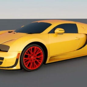 Mô hình giàn khoan Bugatti Veyron 3d