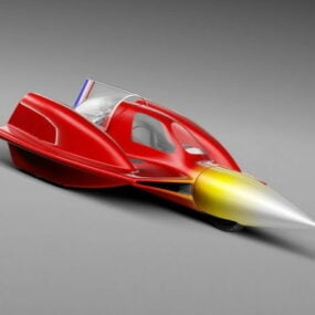 Sonic Car Turbo 3d μοντέλο