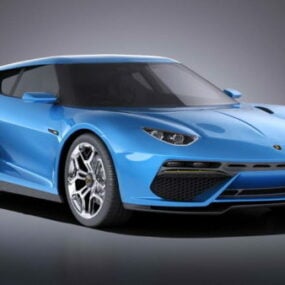 3D model auta Lamborghini Asterion