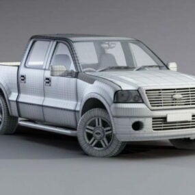 Ford F150 Truck 3d-modell