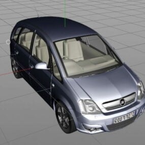 Mô hình xe Opel Meriva 3d