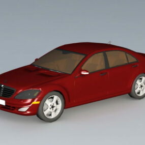 मर्सिडीज ई क्लास कार 3डी मॉडल
