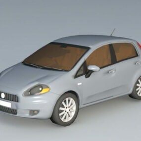 菲亚特Punto汽车3d模型