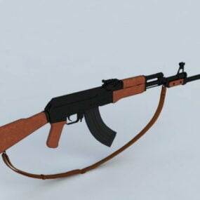 Ak 47 Super Gun Modelo 3D