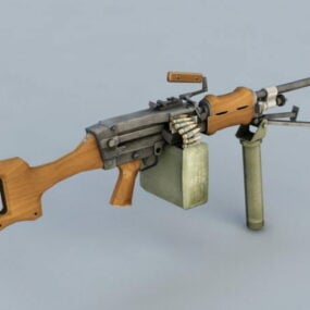 Light Machine Gun 3d model