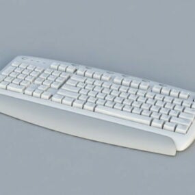 PC-tastatur 3d-modell