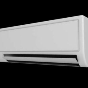 Modelo 3d de ar condicionado com novo design dividido