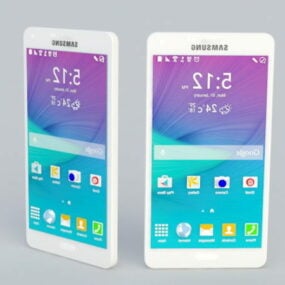 三星 Galaxy Note 4 手机 3d 模型