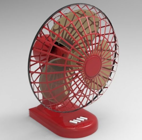 Retro Table Fan