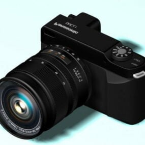 松下Lumix Dmc L1相机3d模型