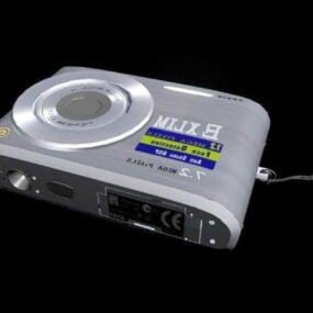 Casio Exilim Digitalkamera 3D-Modell