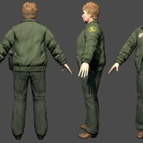 Deputy Sheriff Grant 3d model