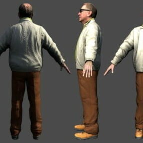 Pat Maine In Alan Wake 3d model