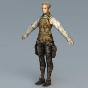 Balthier Character 3d-modell