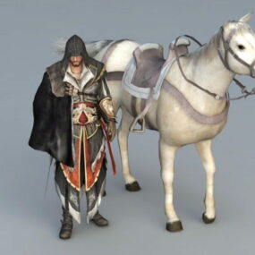 3д модель персонажа Assassins Creed