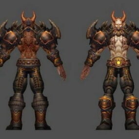3D model Hell Warrior