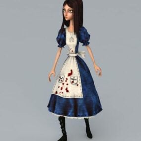 Alice Madness Returns 3d-modell