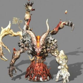 Model 3D Elemental King