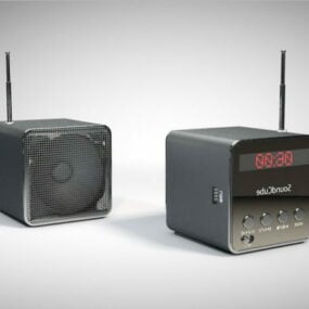 Bluetooth Sound Cubes 3d model
