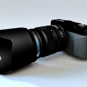 3D model digitálního fotoaparátu Panasonic Slr
