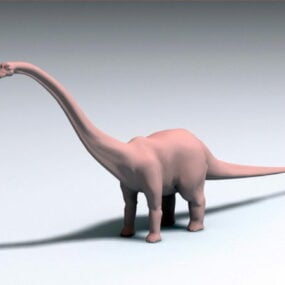 Mô hình khủng long Barosaurus 3d