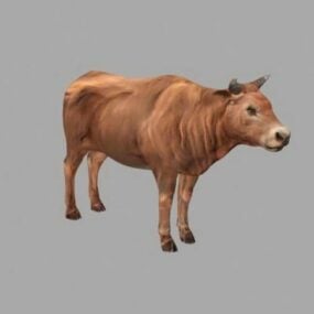 Domestic Cattle 3d model